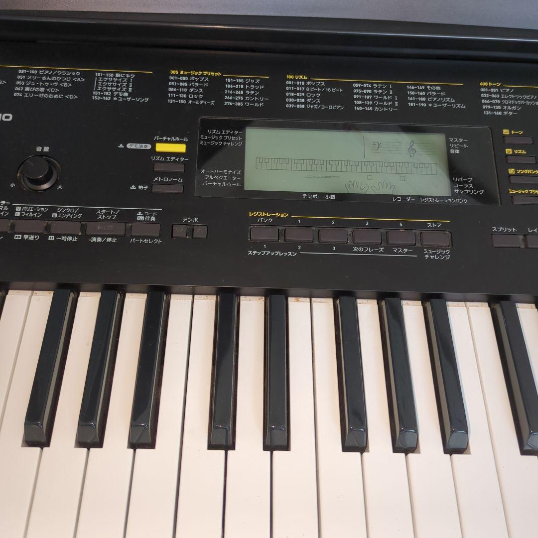 CASIO CTK-4000 電子ピアノ キーボード 　スタンド　椅子セット