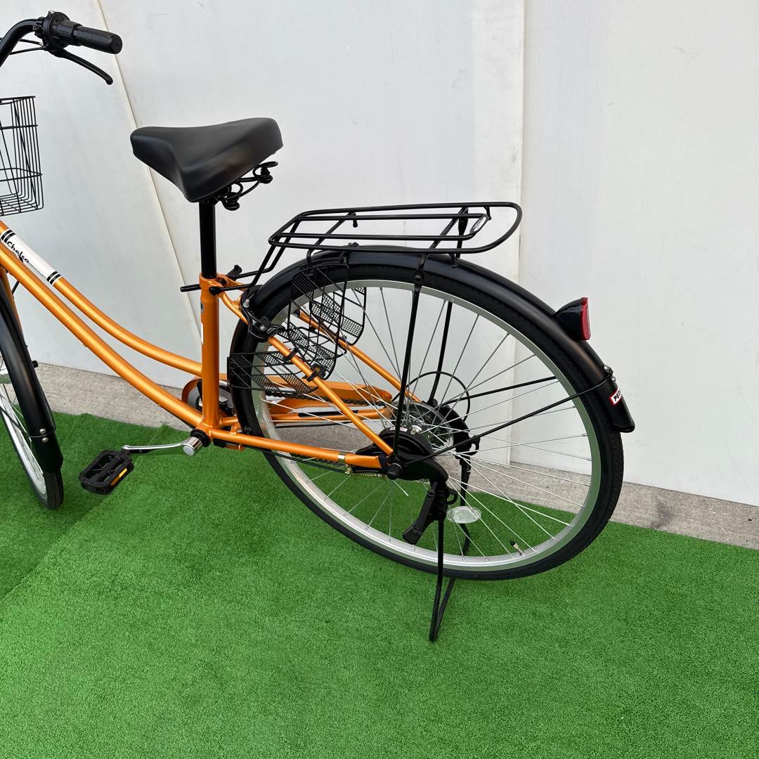 自転車27インチ オートライト新車近い【引き取り限定】