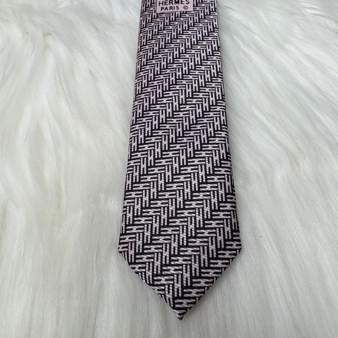極美品 HERMES エルメス ネクタイ ブランドネクタイ uj9