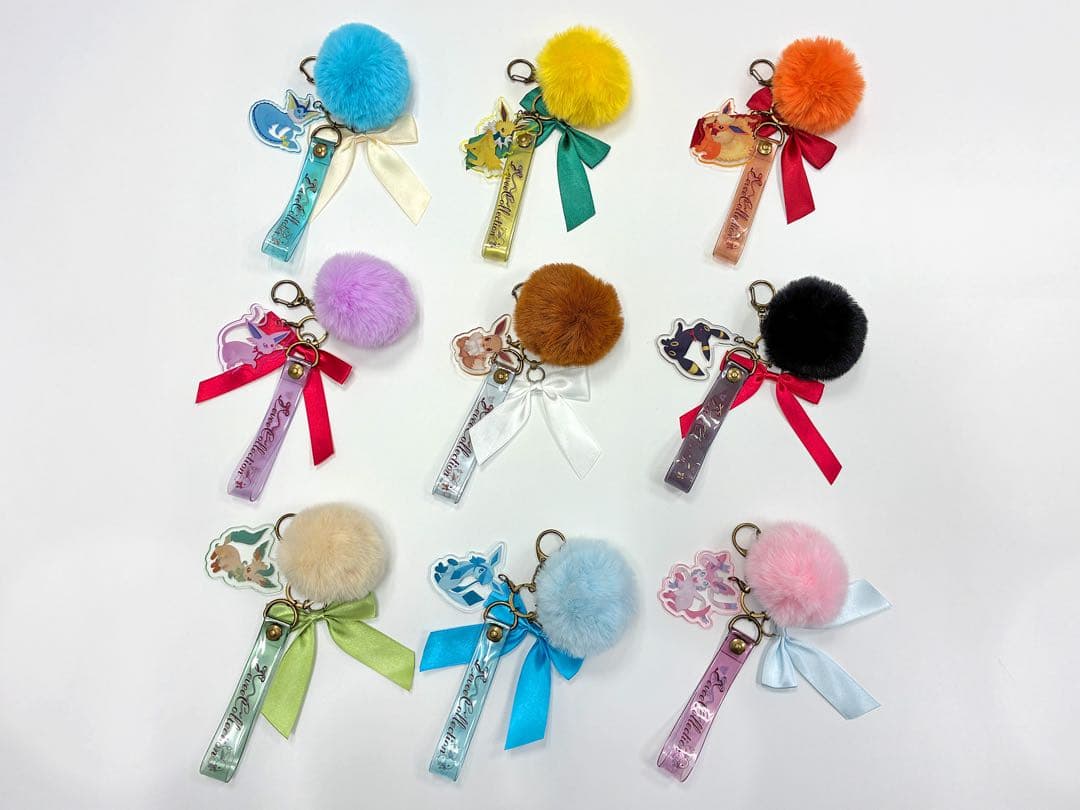 ポケモン キーホルダー イーブイコレクション イーブイ コンプリート　全9種