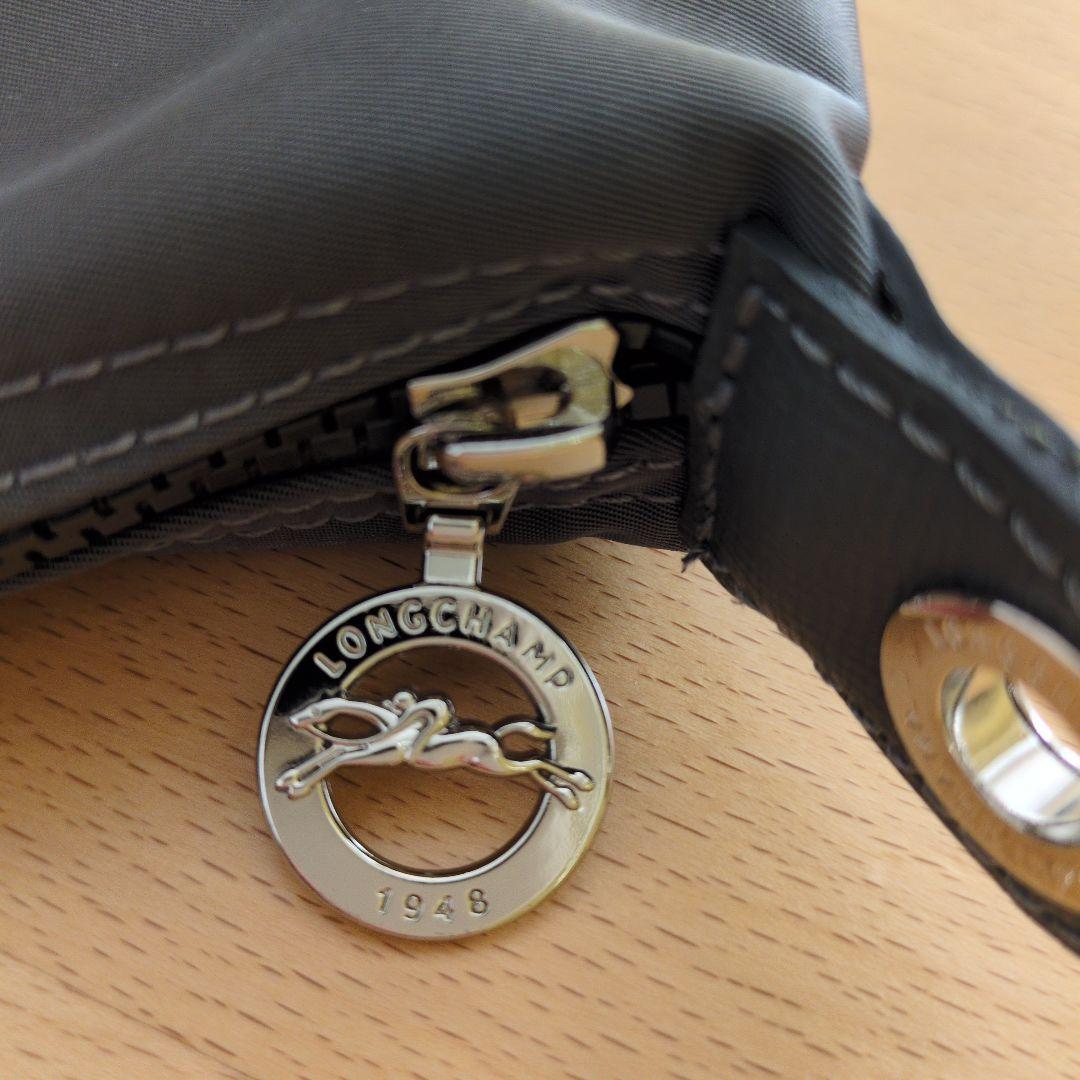 ロンシャン プリアージュ サイズM グレー