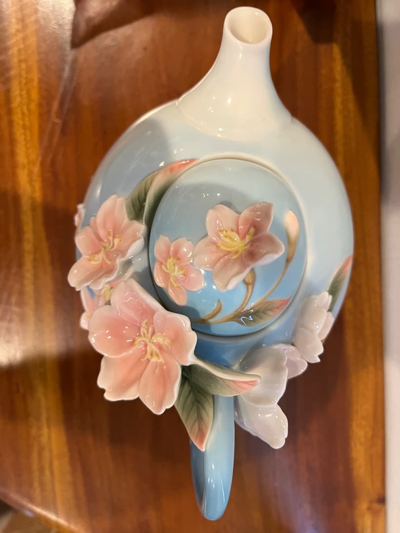 【美品】フランツ　FRANZ　ティーポット　桜