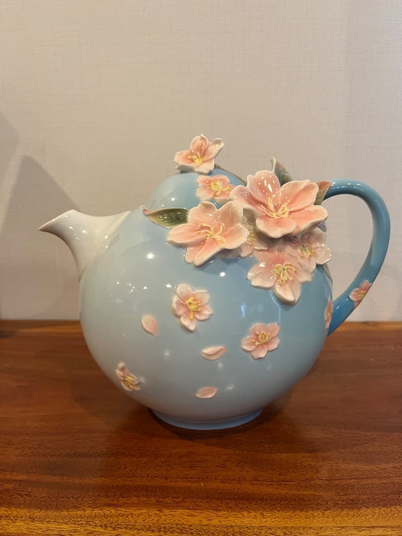 【美品】フランツ　FRANZ　ティーポット　桜