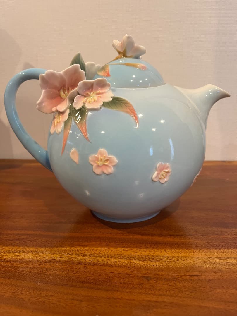 【美品】フランツ　FRANZ　ティーポット　桜