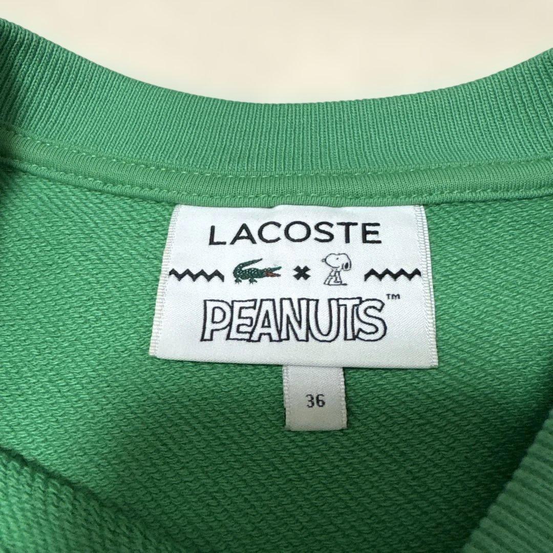 LACOSTE PEANUTS トレーナー　36