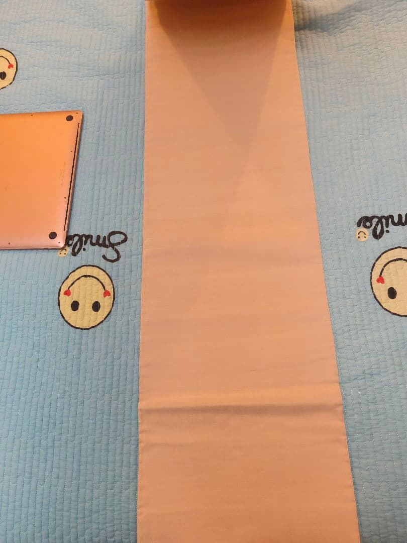 明綴れ　つけ帯　正1唐草文　金糸　正絹