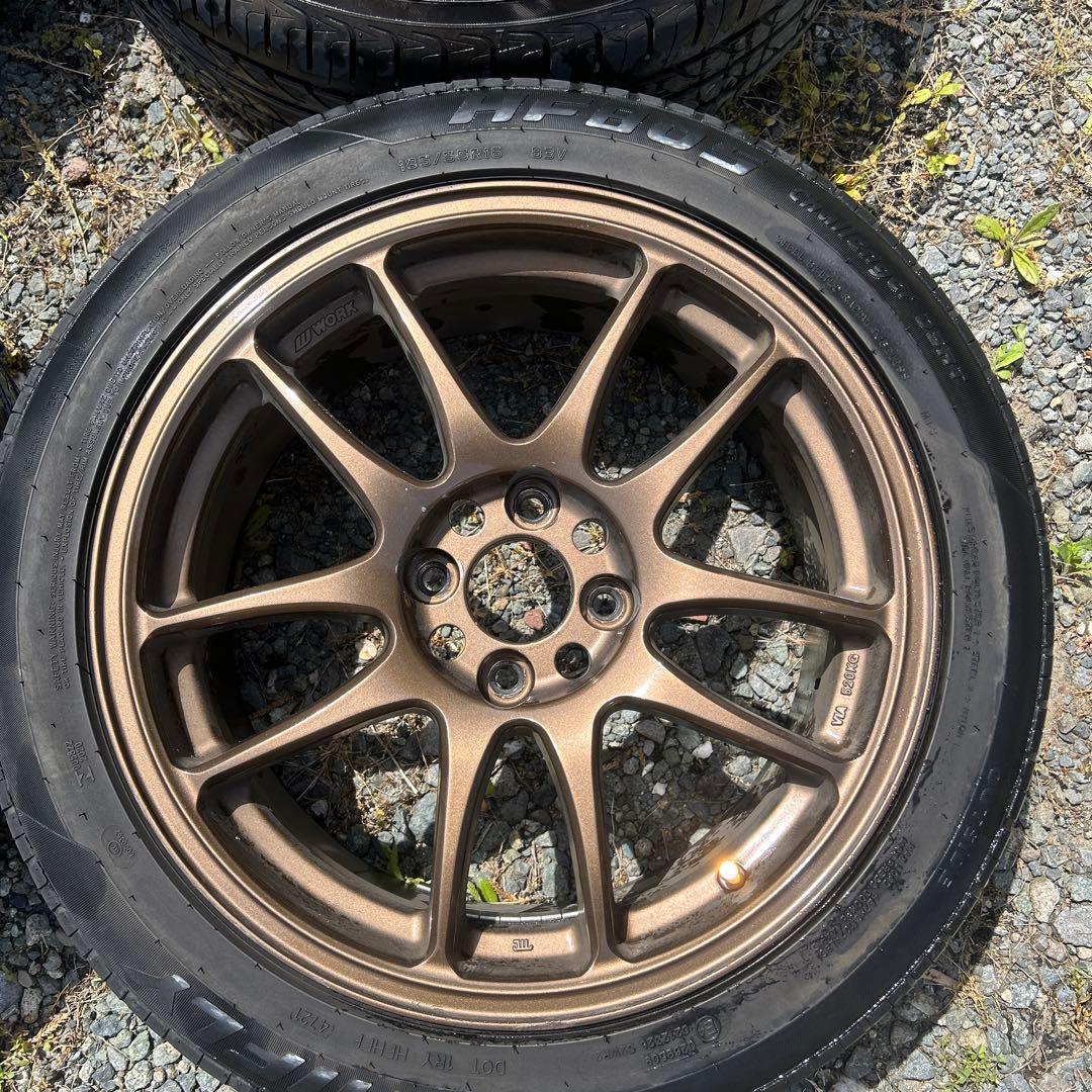最終値下げ　 workエモーション　16インチ　7jj