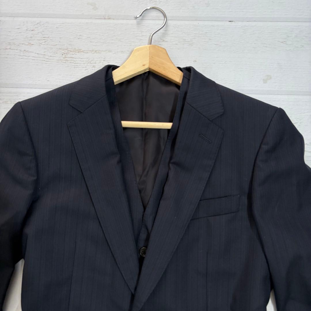 極美品✨23aw ポールスミス スーツ スリーピース グラデーション ネイビー
