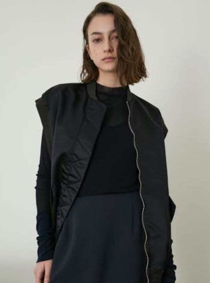 RIM ARK MA-1 vest ブラック