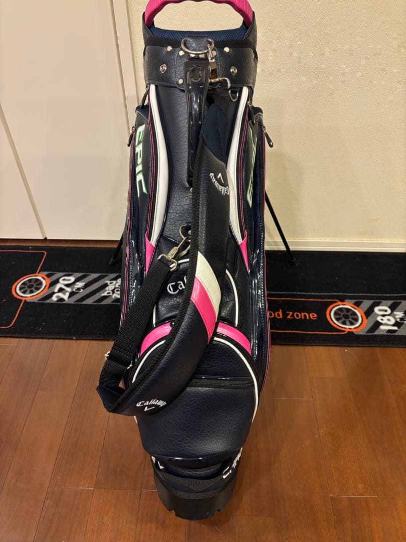 Callaway Epic キャディバッグ　ネイビー/ピンク