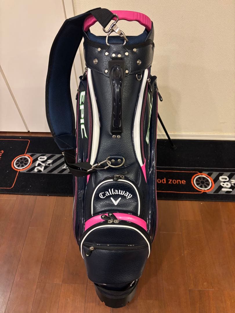 Callaway Epic キャディバッグ　ネイビー/ピンク