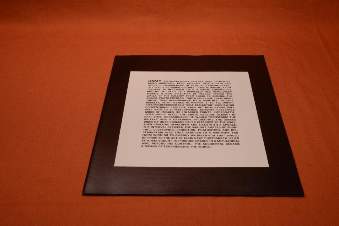 【北島敬三　1976写真特急便東京】新品　★★大幅に再値下げしました