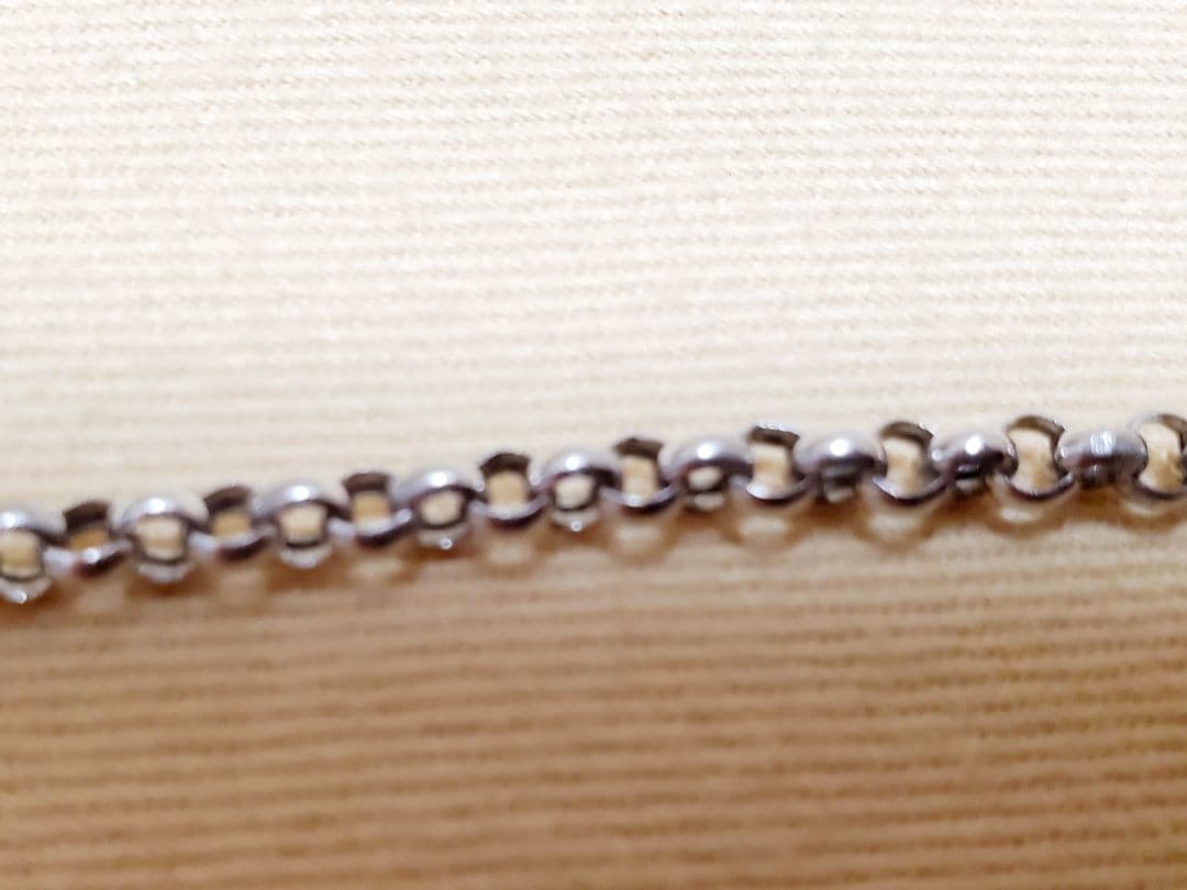 クロスダイヤモンドアンクレット　メンズ