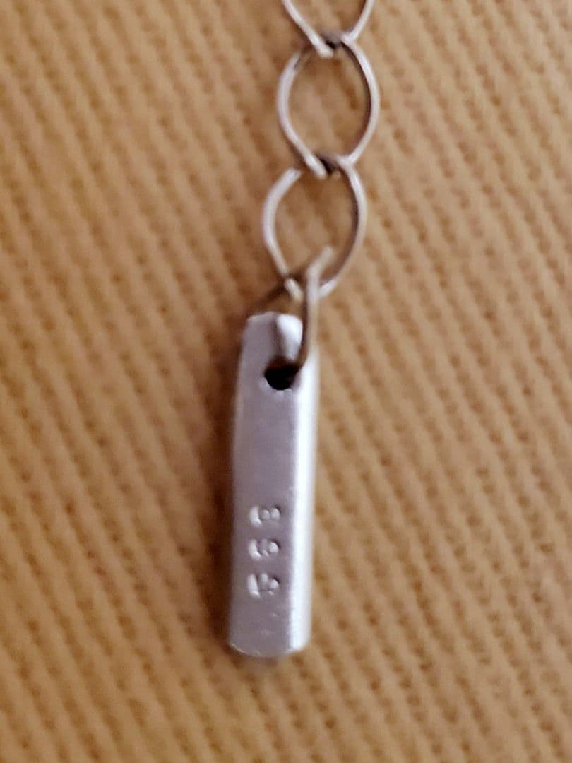 クロスダイヤモンドアンクレット　メンズ