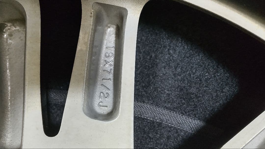 希少 ENKEI製 レクサス RX 純正オプション スパッタリング ホイール