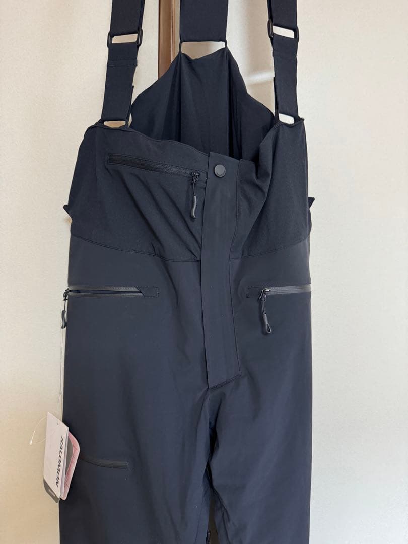 M*u様 【新品未使用】SALOMON スキーウェア　サスペンダーパンツ　メンズ