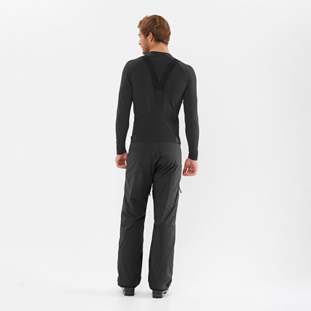 M*u様 【新品未使用】SALOMON スキーウェア　サスペンダーパンツ　メンズ