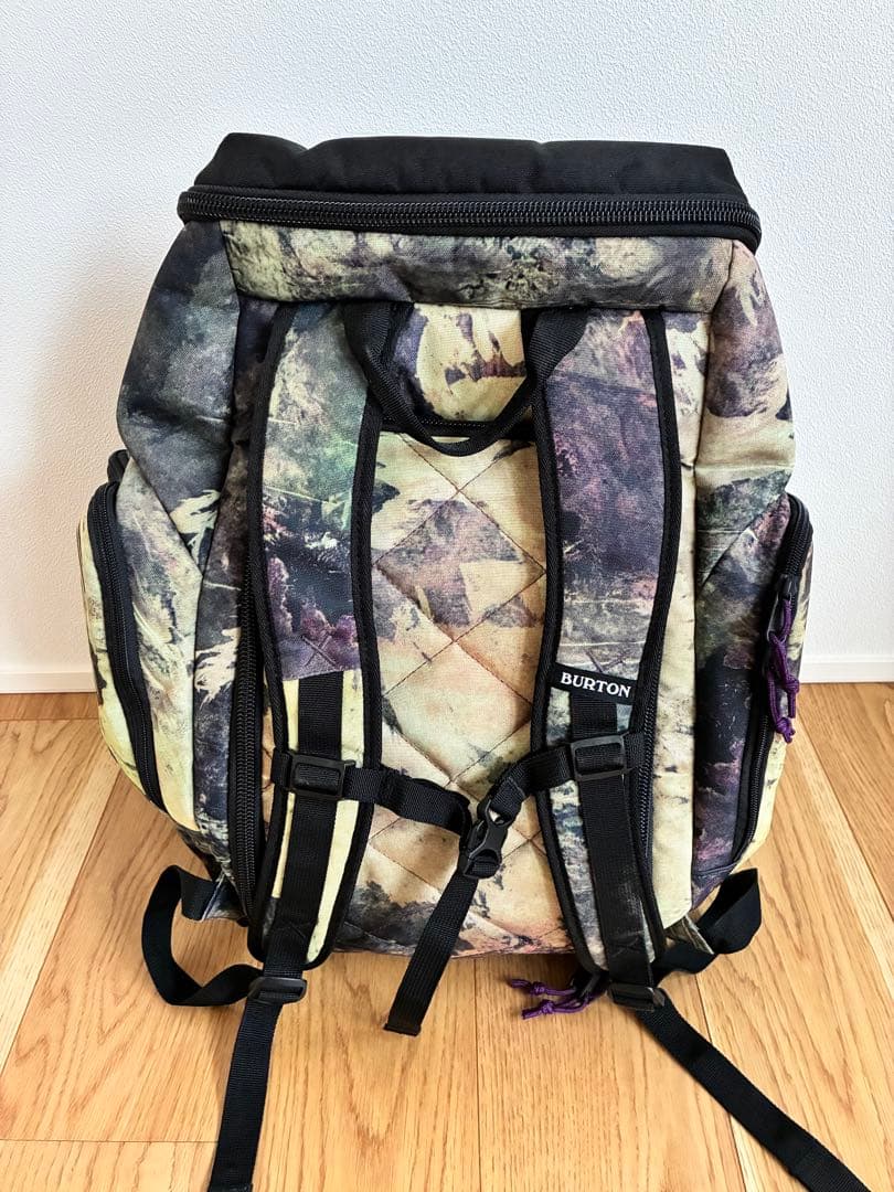 【美品】BURTON バートン カモフラージュ バックパック ブーツパック