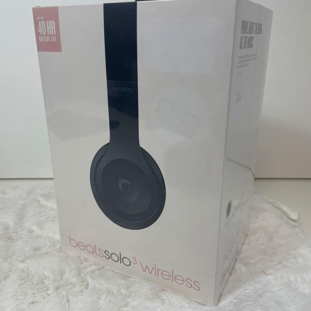 beats solo3 wireless マットブラック　新品