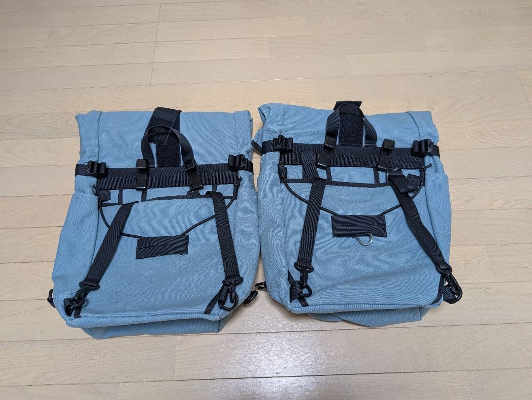 T*B様 FAIRWEATHER pannier bag slate mint