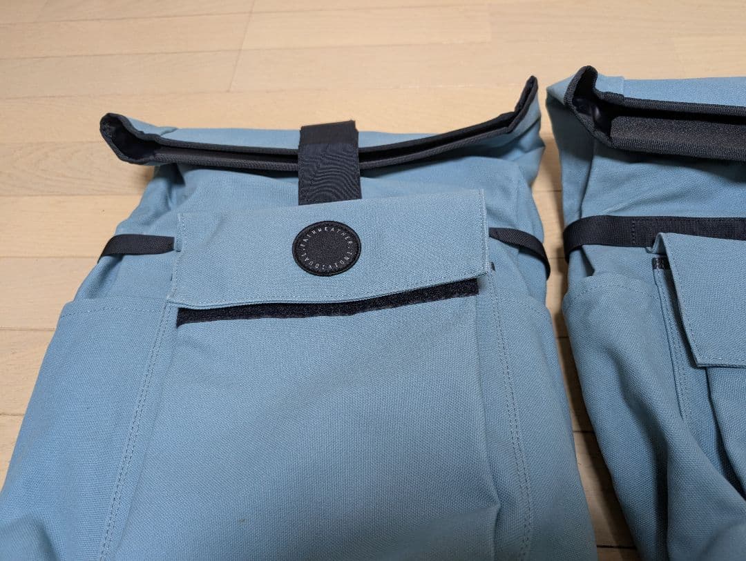 T*B様 FAIRWEATHER pannier bag slate mint