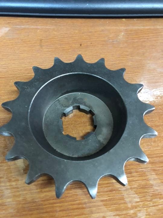 RZ250r 350r 特注フロントスプロケ　15mm 17T