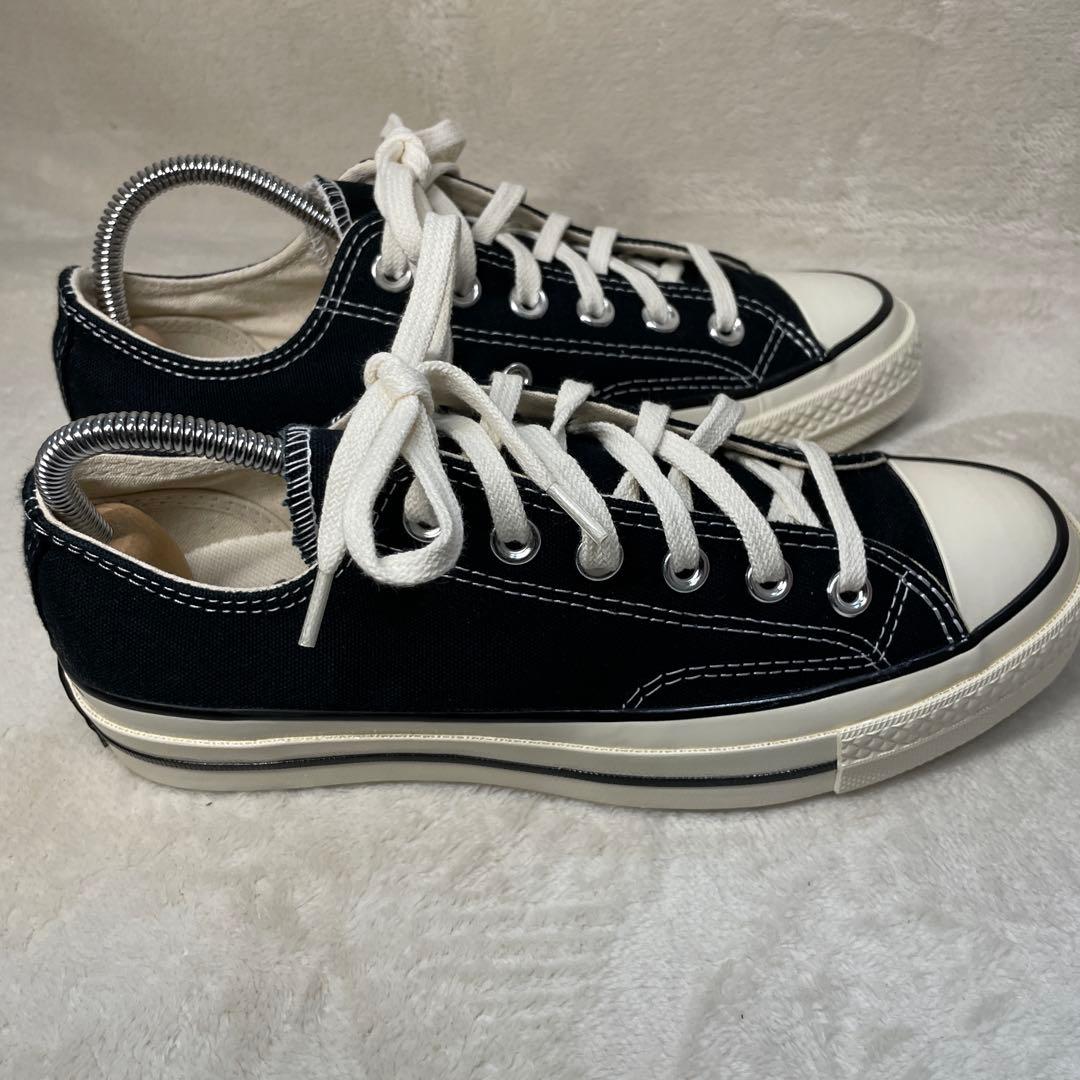 【海外限定】コンバース チャックテイラー ct70 黒 ローカット 24bm