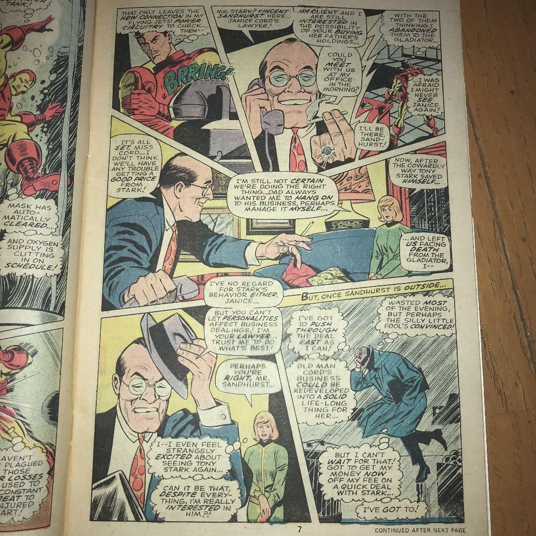 マーベルコミックス　アイアンマン　3冊