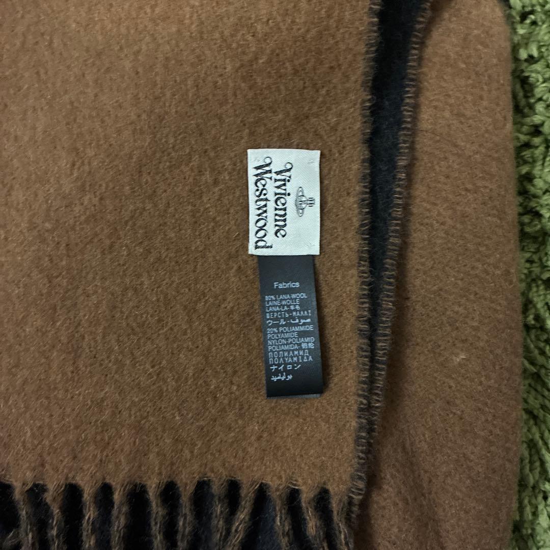 Vivienne Westwood マフラー ブラウン