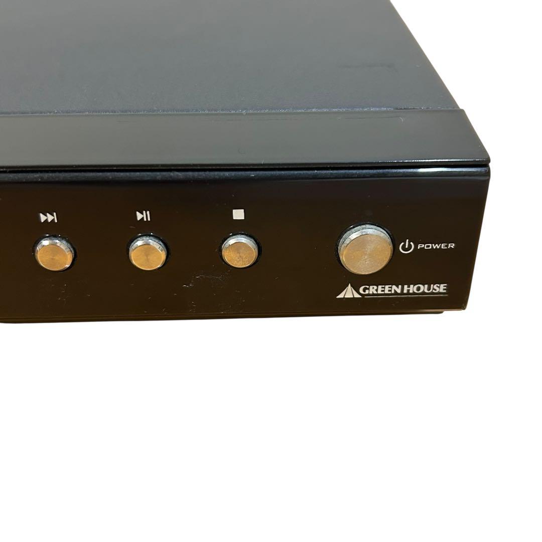 GAUDIブルーレイプレーヤーグリーンハウス BluRay GHV-BD100K