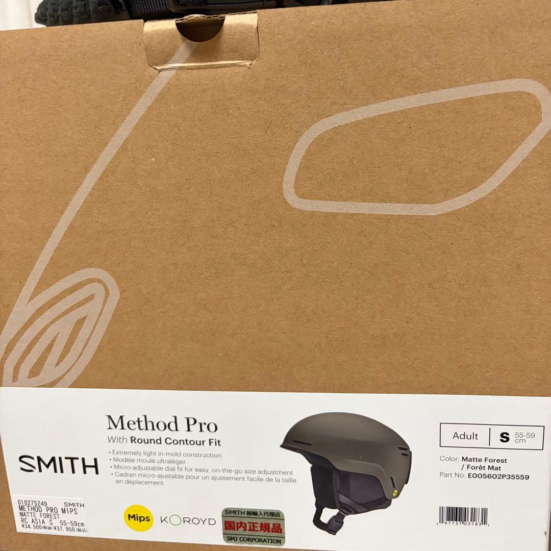 SMITH Method Pro MIPS 24-25ヘルメットASIA FIT