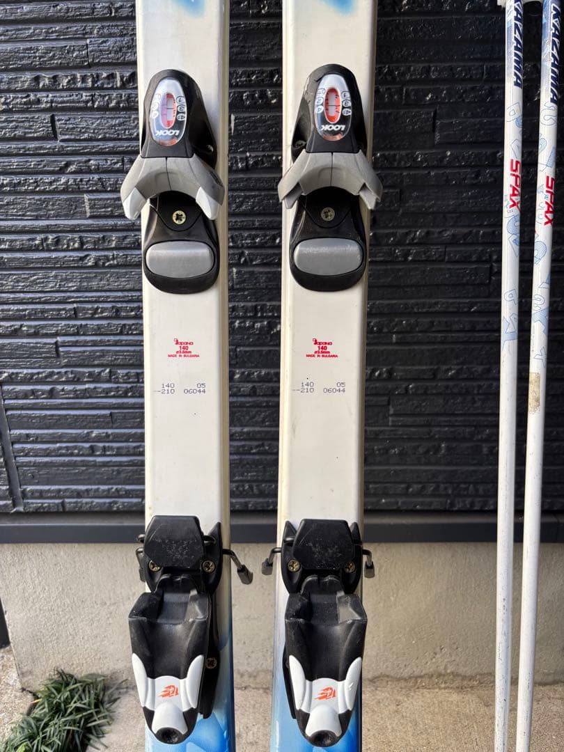 ジュニアスキーセット　カザマ　板140/靴24