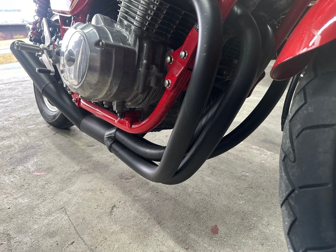 cb750f rc04 スペンサークロスショートマフラー