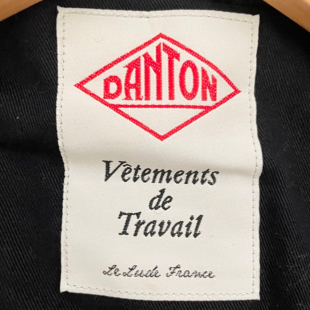 美品✨DANTON【ダントン】ウールモッサ シングルコート チャコールグレー　L