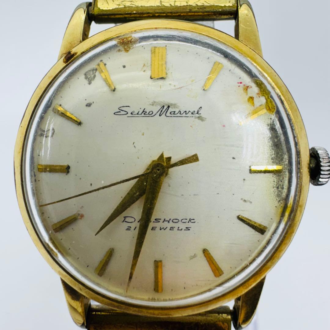 ✨SEIKO✨セイコー✨マーベル✨ゴールド✨21JEWELS✨腕時計✨