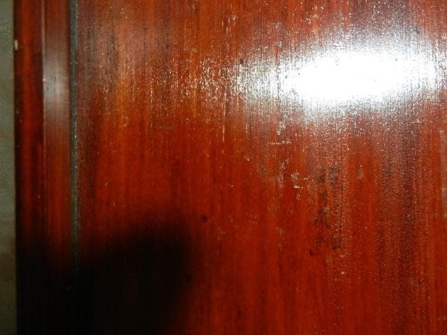 伊勢春慶五段入り子「切溜（きりだめ）」（時代物生活漆器　「いせ山田」の銘印）