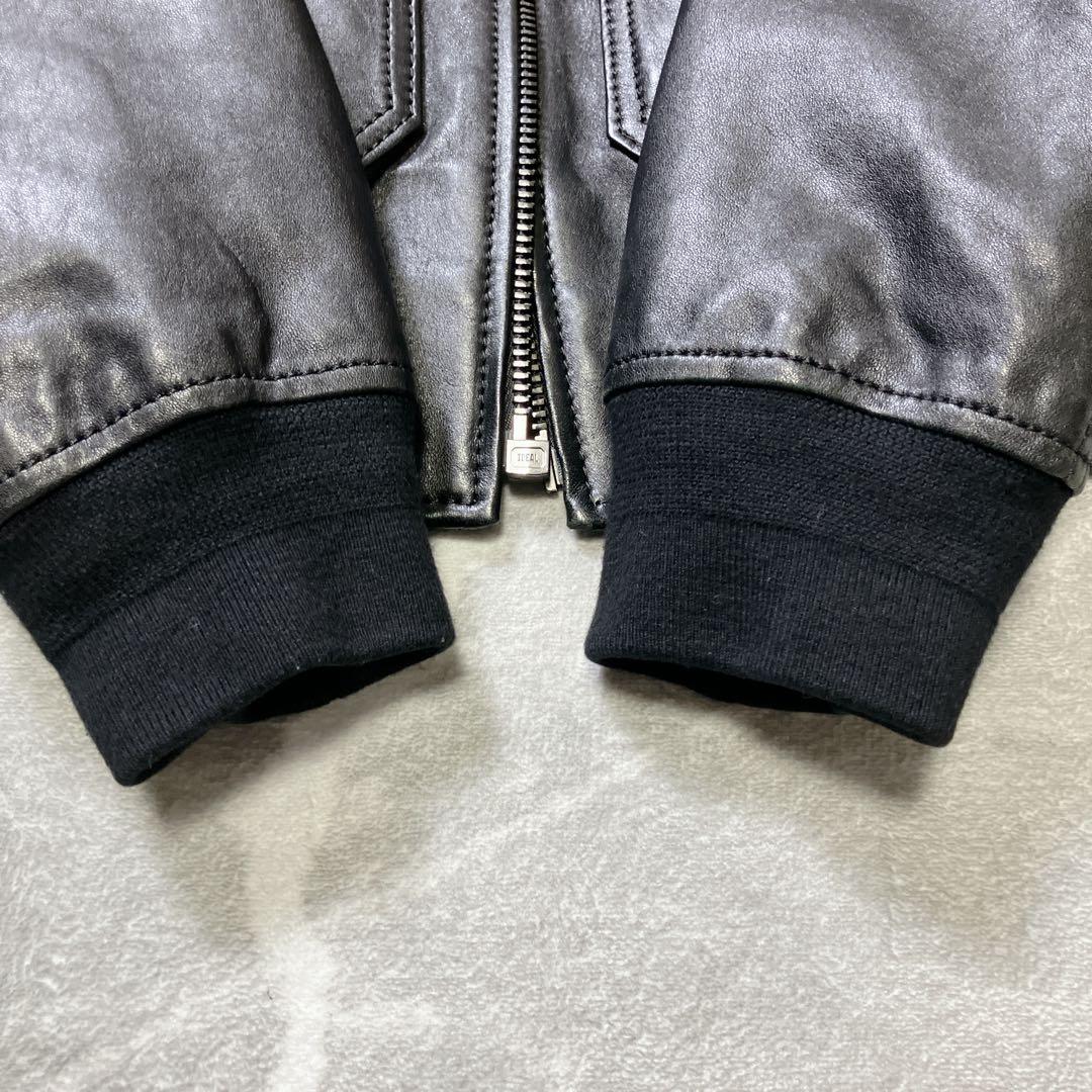 【極美品】COACH G-1 フライトジャケット 襟ボア ラムレザー 短丈 S