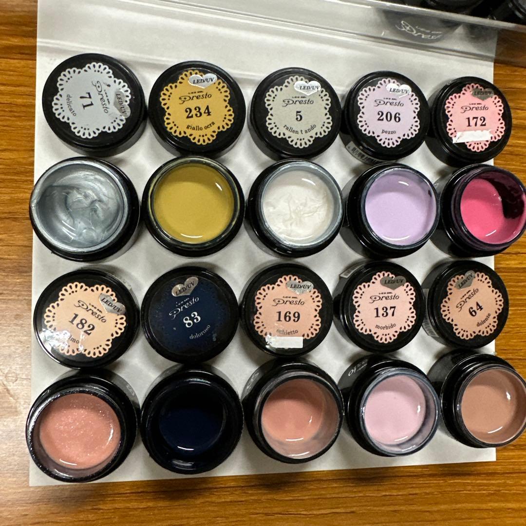 presto カラージェル　49個まとめ売り！　バラ売りOK