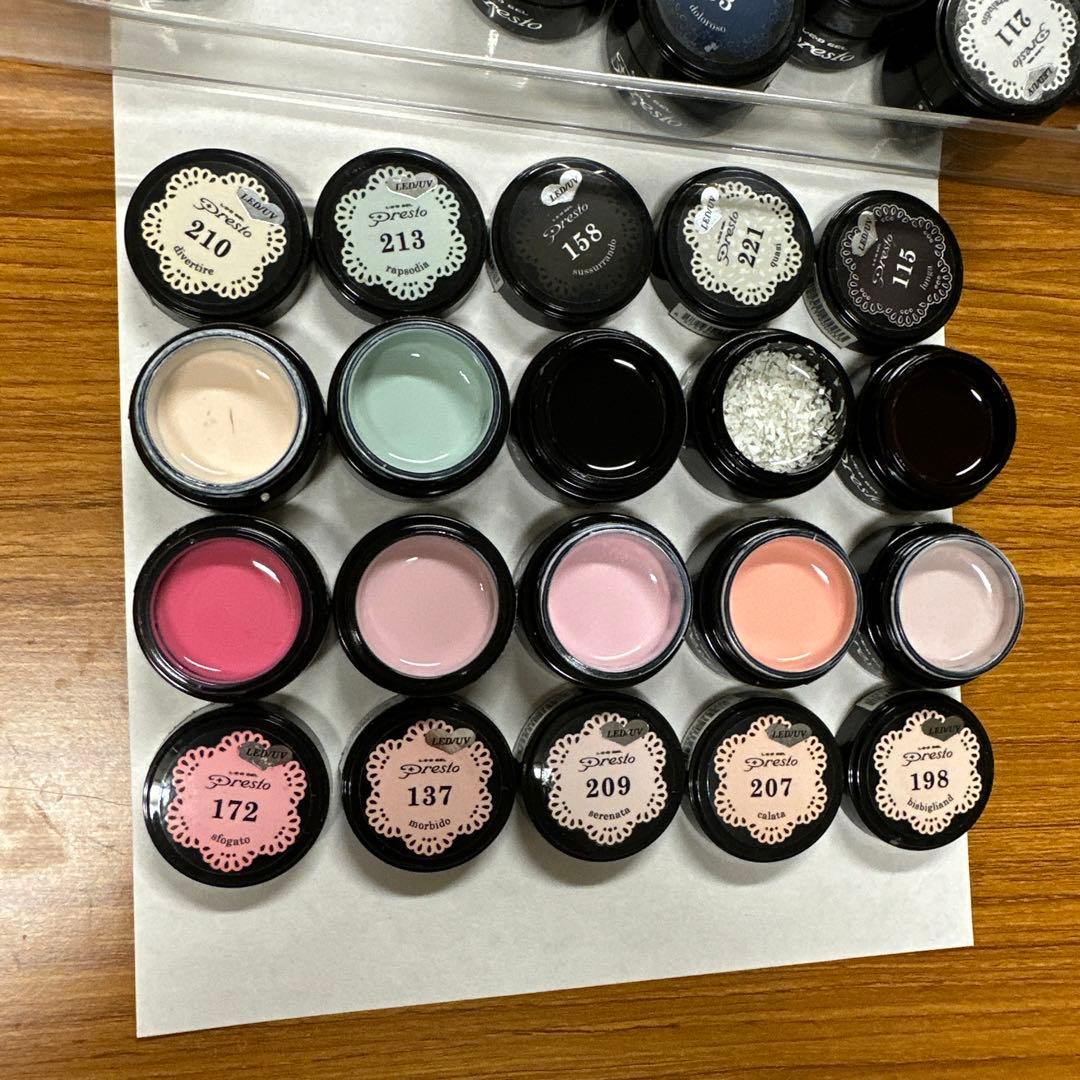 presto カラージェル　49個まとめ売り！　バラ売りOK