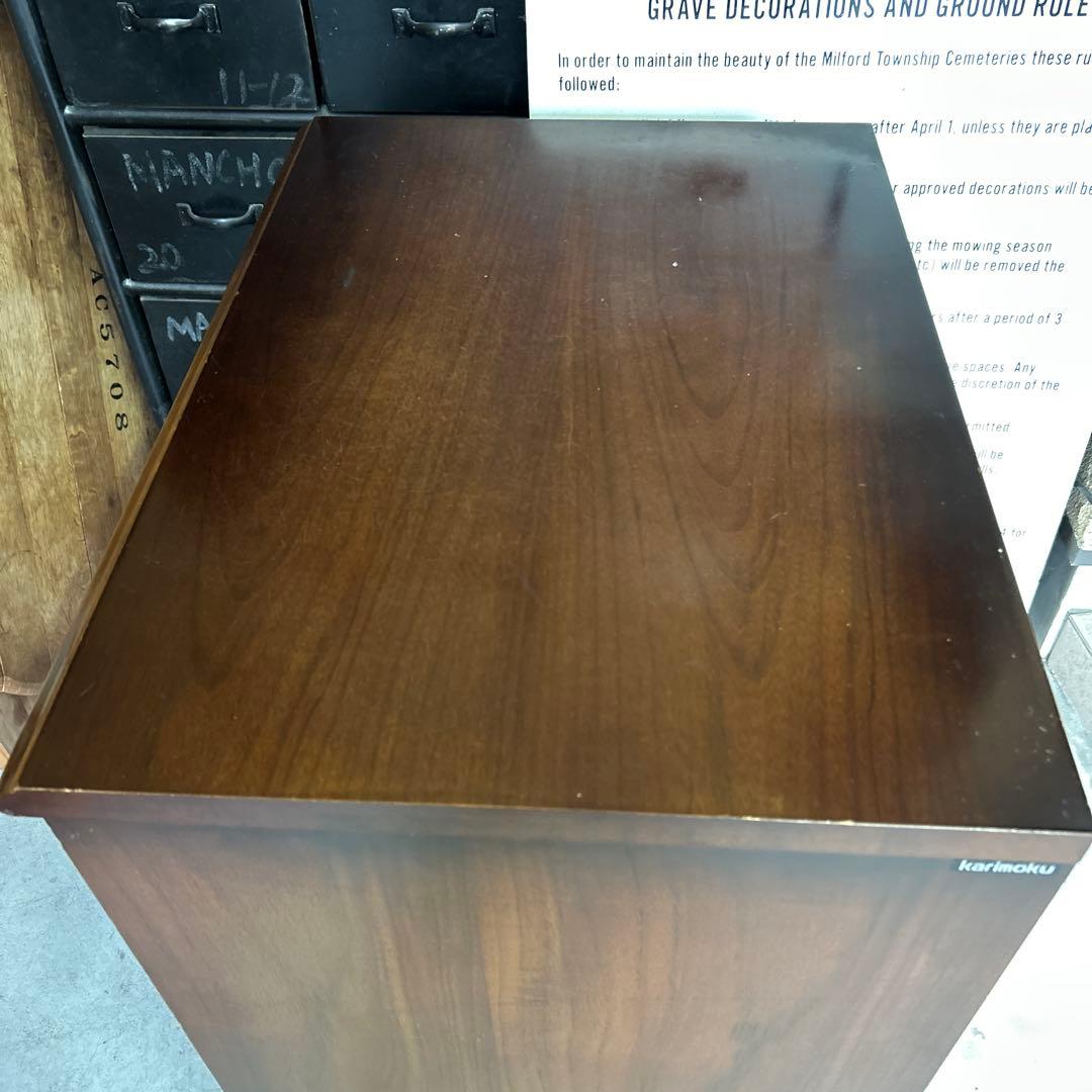 カリモク karimoku 家具 コロニアル インテリア キャビネット レトロ