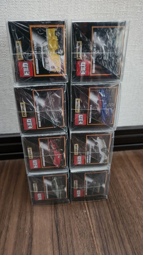 トミカプレミアム　タカラトミーモールオリジナル　シュリンク付き　8台セット