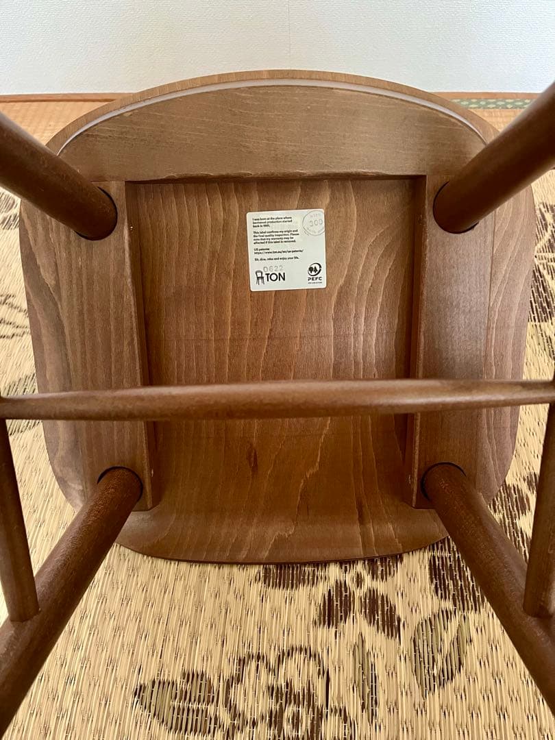 TON CHAIR(トンチェア)　TO-35 Nougat　アイロニカ チェア