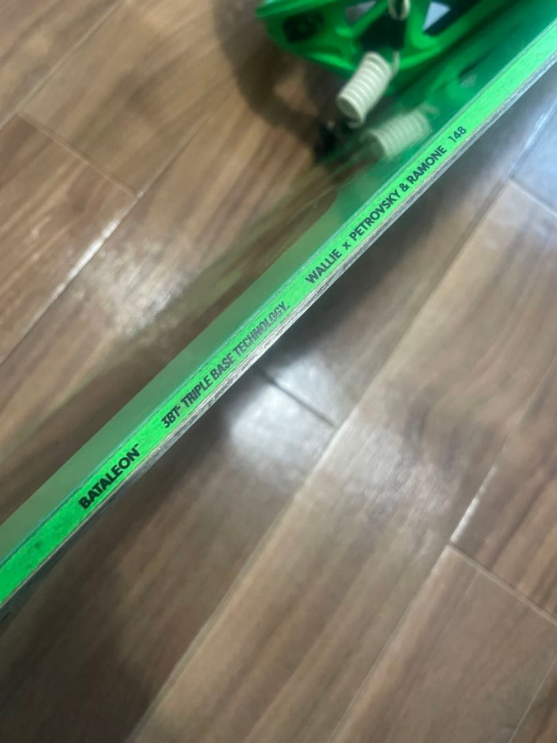 スノボ　ボード　セット　ビンディング付き　バタレオン　スノーボード　板　グラトリ