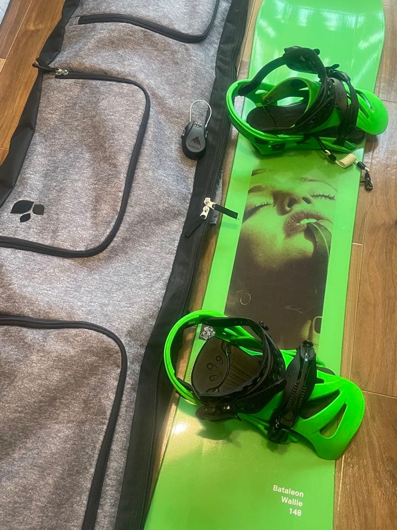 スノボ　ボード　セット　ビンディング付き　バタレオン　スノーボード　板　グラトリ