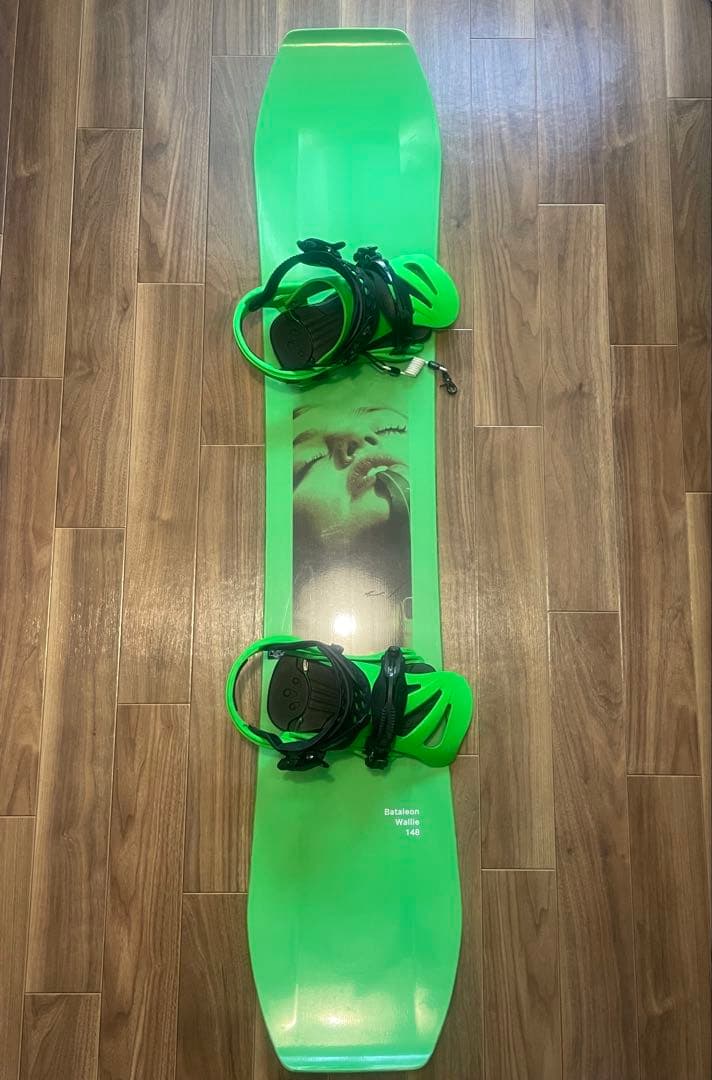 スノボ　ボード　セット　ビンディング付き　バタレオン　スノーボード　板　グラトリ