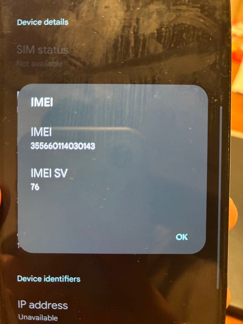 携帯電話本体 Google pixel 5