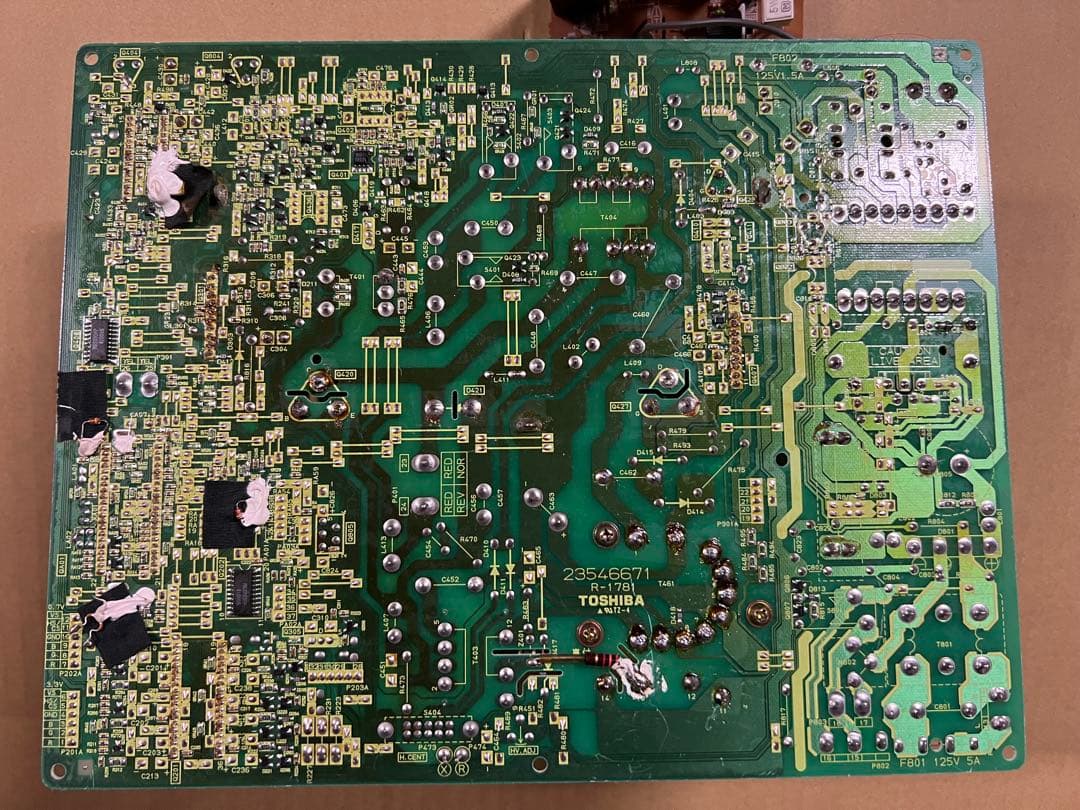 東芝29インチ用CRT基板PB9929ジャンク