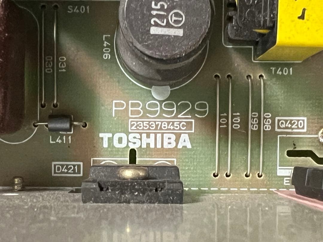 東芝29インチ用CRT基板PB9929ジャンク