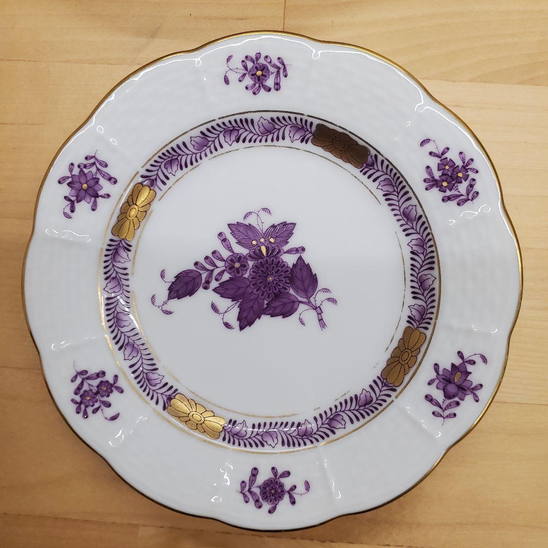 ヘレンド　アポニー　プレート19と12センチ　4枚セット