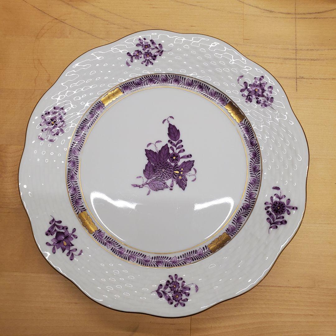 ヘレンド　アポニー　プレート19と12センチ　4枚セット